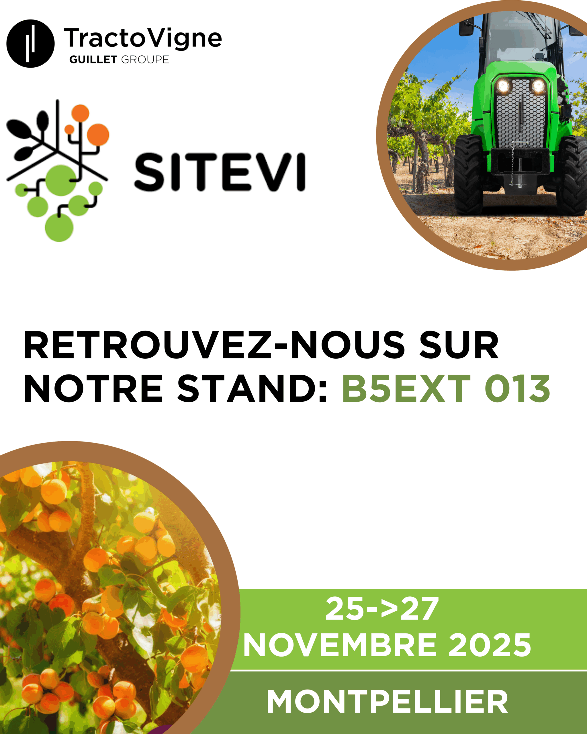 🚜 TractoVigne au SITEVI 2025!