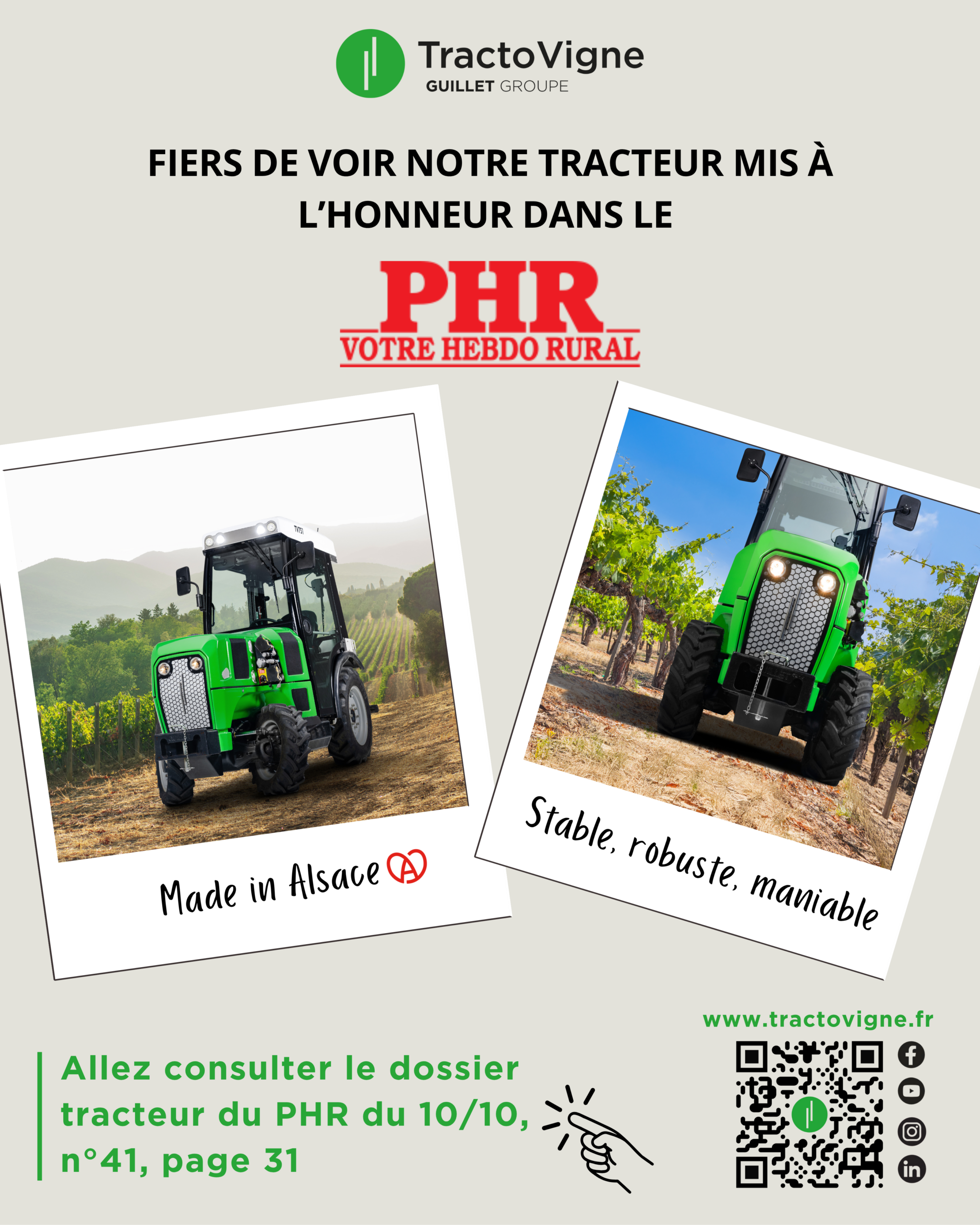  Tractovigne rayonne dans le dossier Tracteur du PHR  